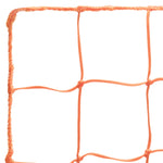 Champion Sports 6.0 mm Official Size Soccer Net, Orange - Pair