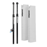 Porter Powr Carbon Ii VB End Standards; 3"; Pads