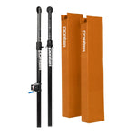 Porter Powr Carbon Ii VB End Standards; 3"; Pads