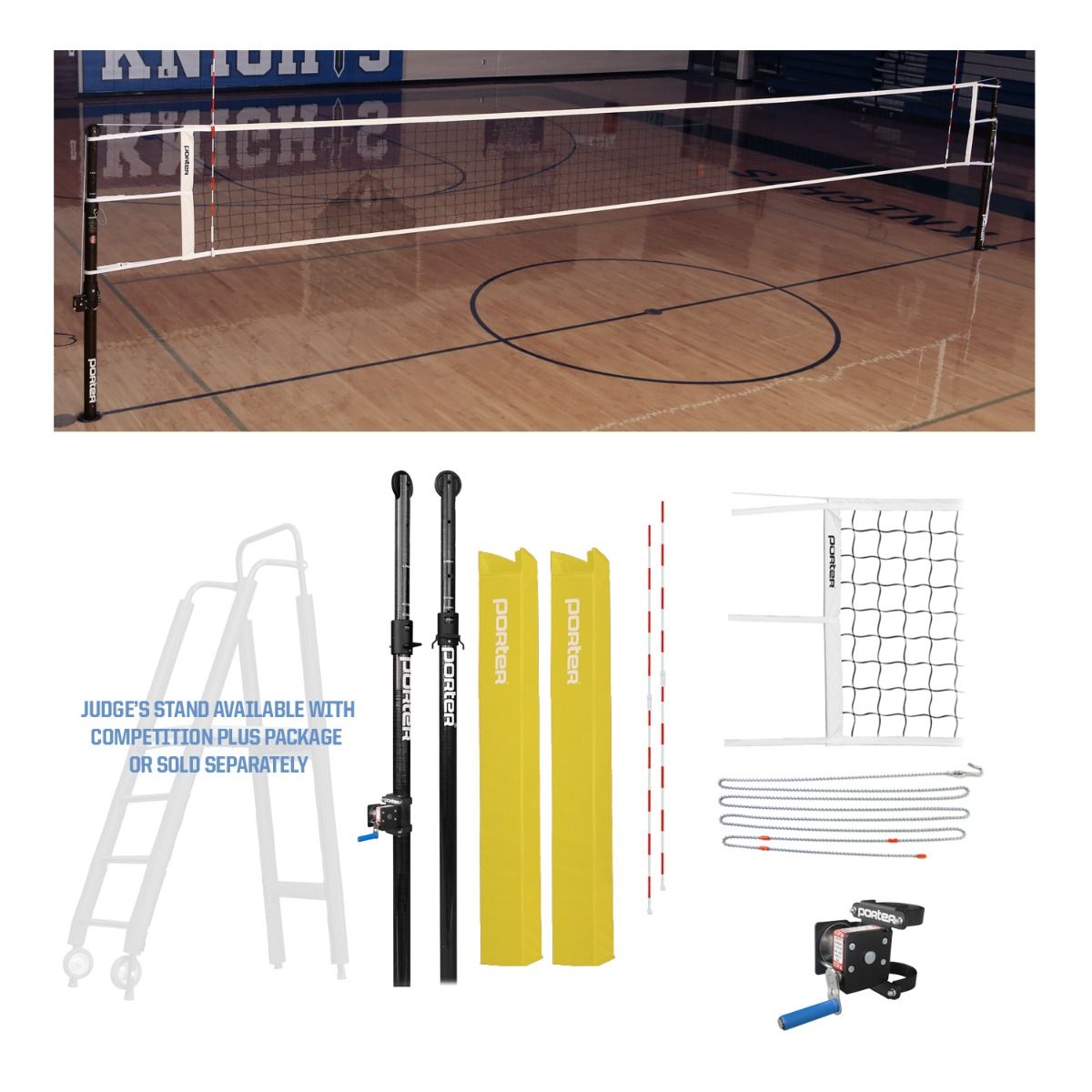 Porter Powr Carbon Ii VB Competition Package; 3"; Pads