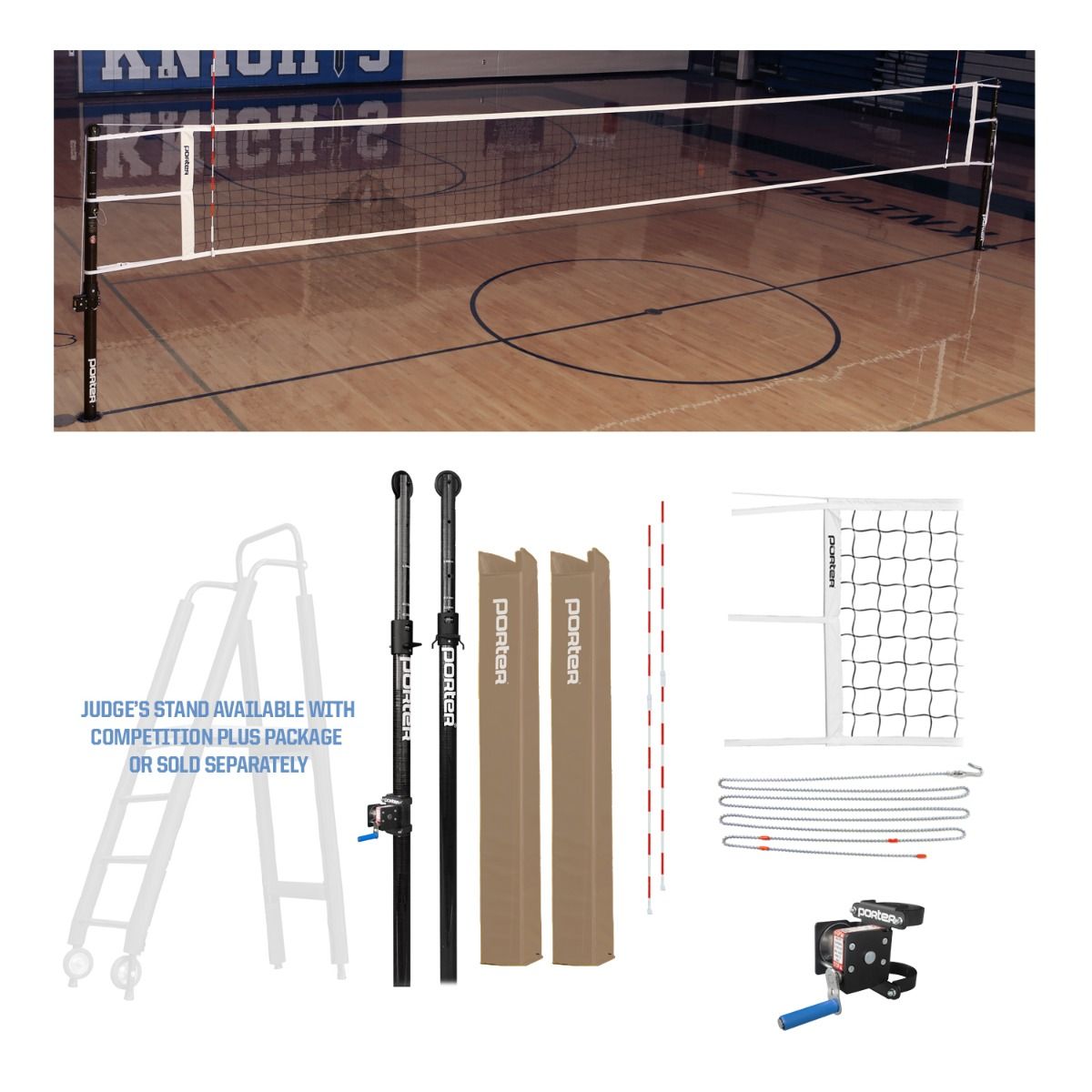 Porter Powr Carbon Ii VB Competition Package; 3"; Pads