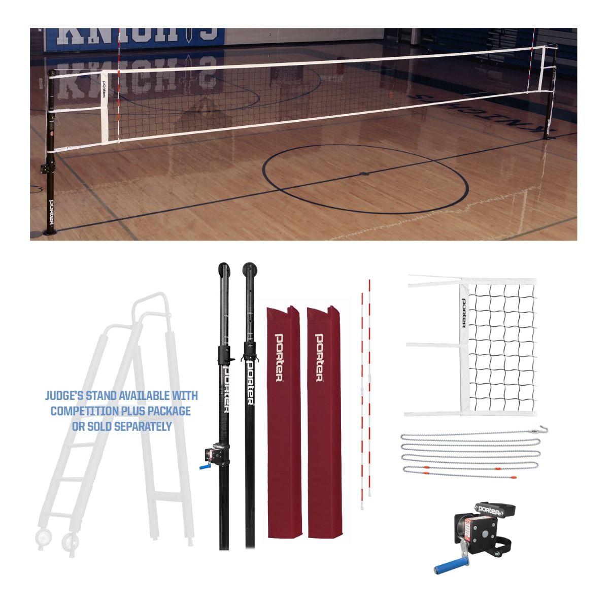 Porter Powr Carbon Ii VB Competition Package; 3"; Pads