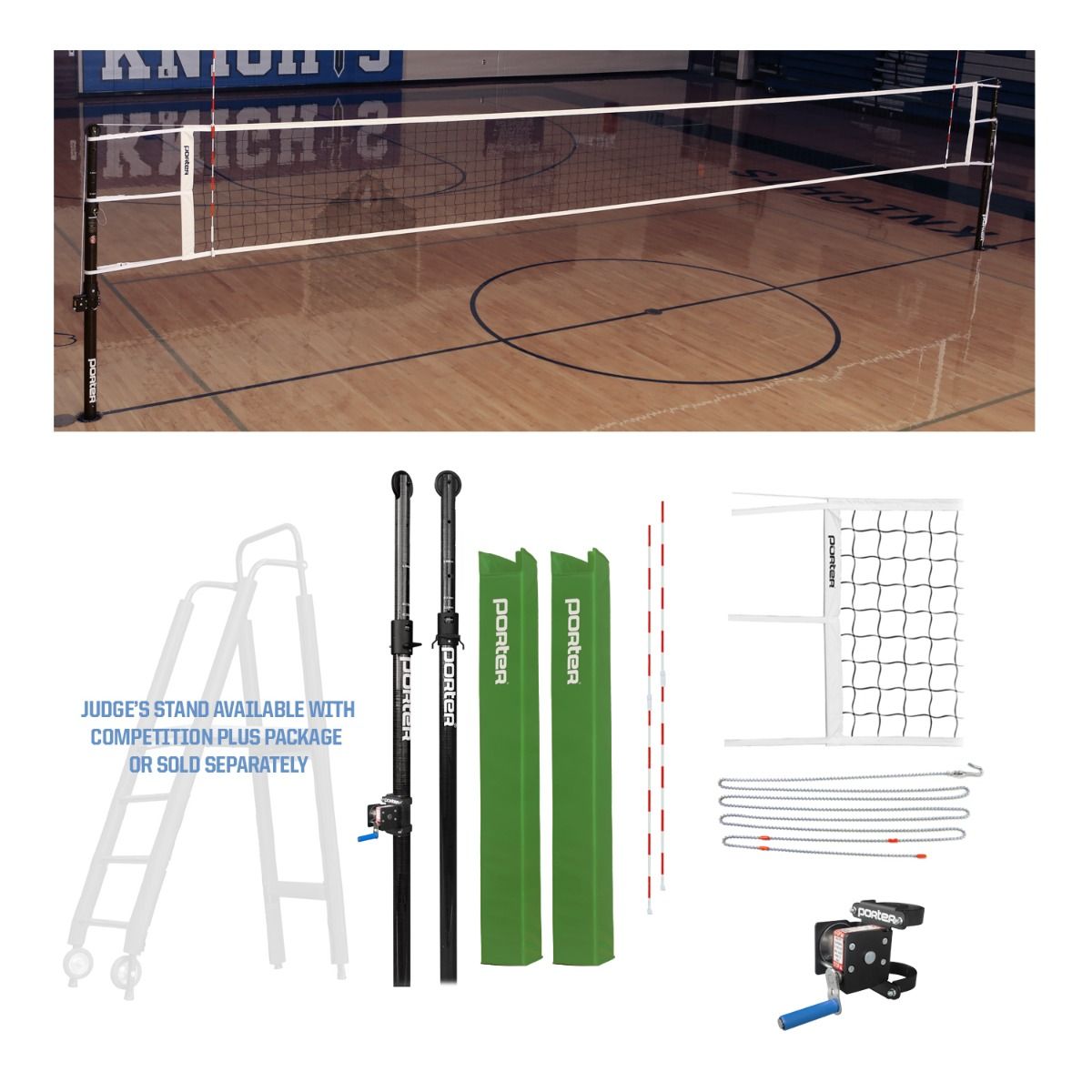 Porter Powr Carbon Ii VB Competition Package; 3"; Pads