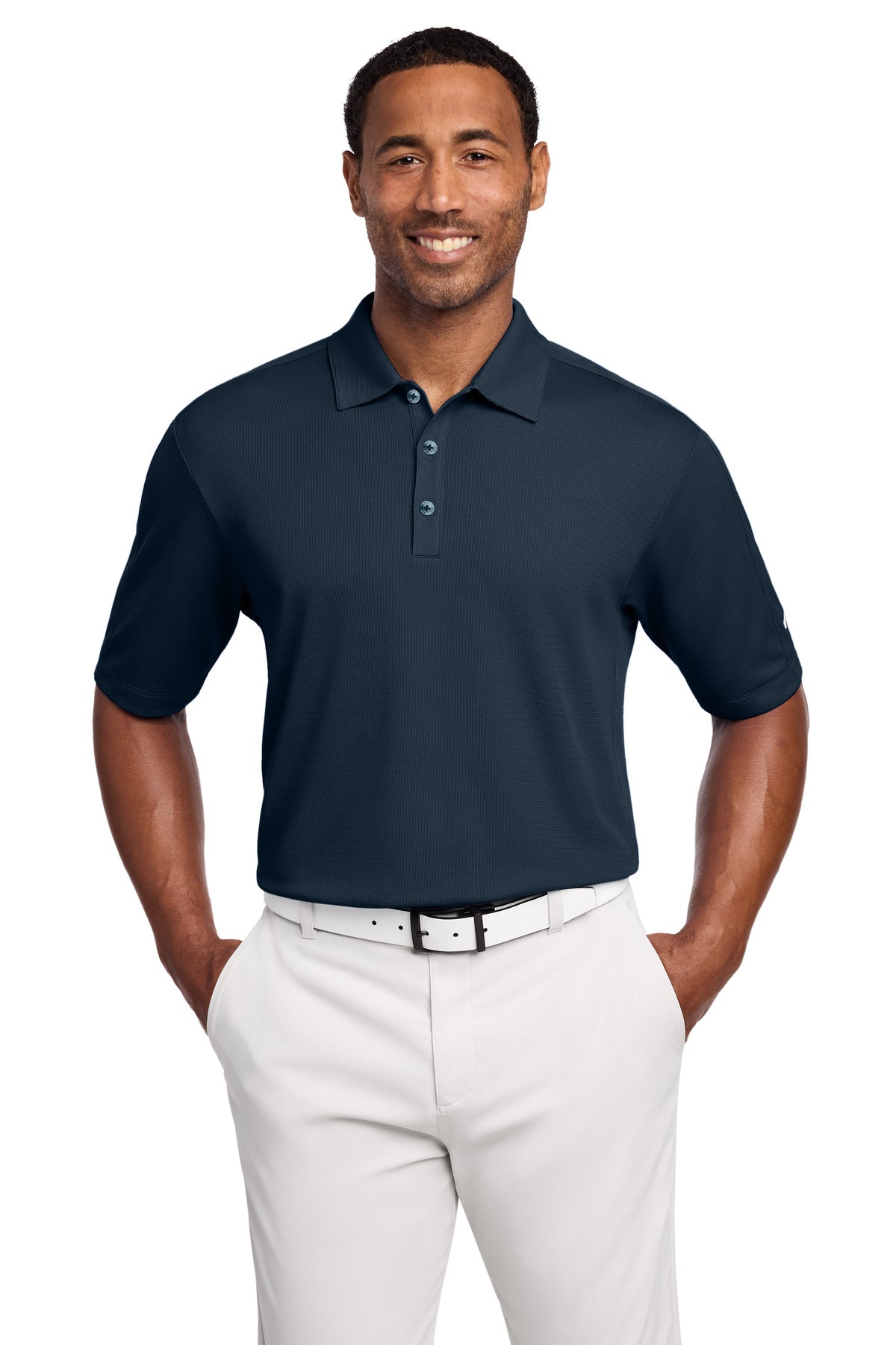 Nike Tech Sport Dri-FIT Polo. - Navy