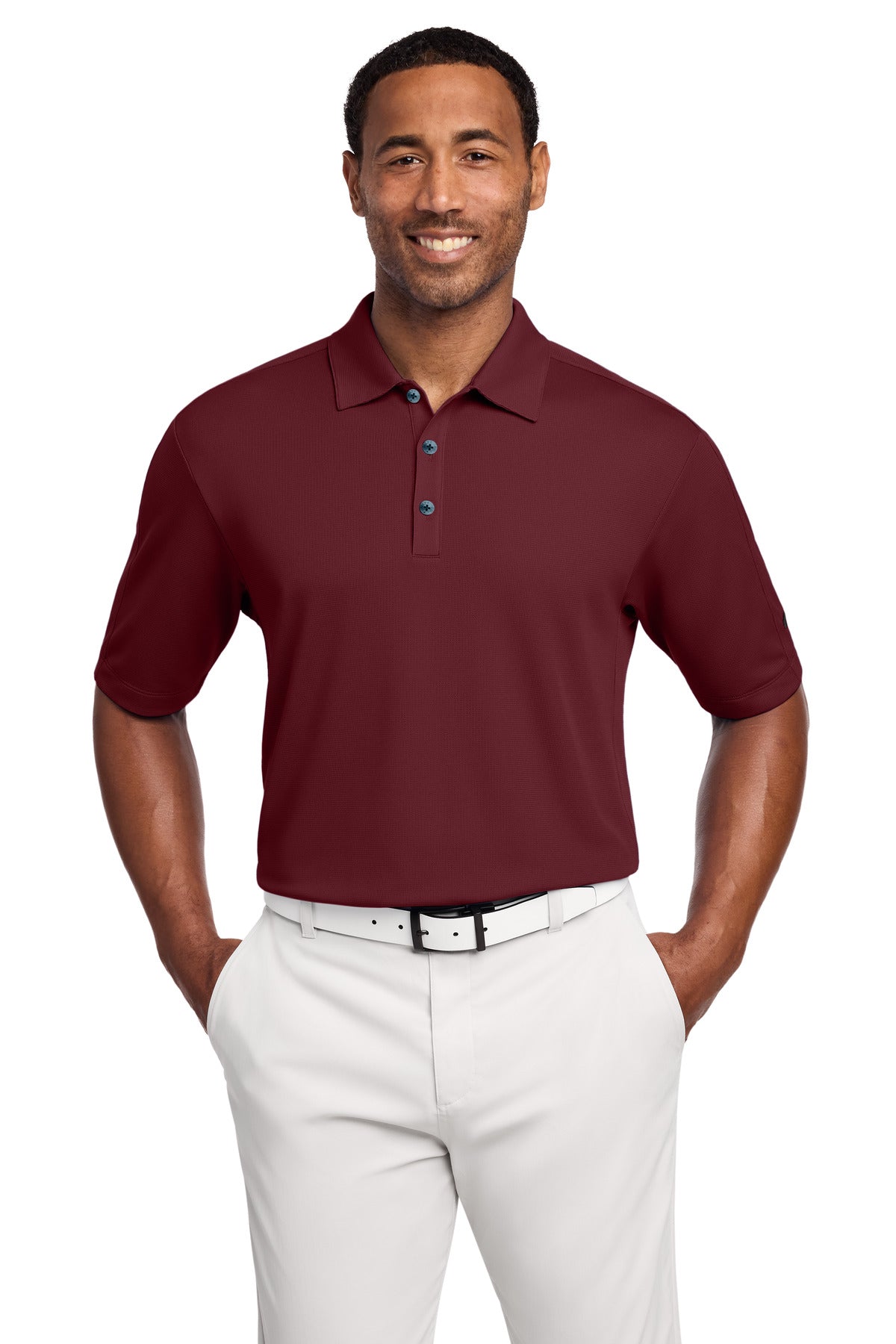 Nike Tech Sport Dri-FIT Polo. - Team Red