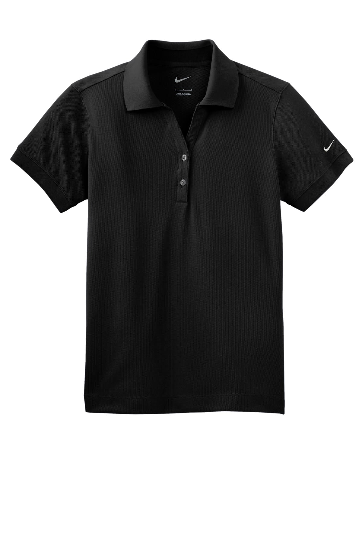 Nike Women's Dri-FIT Classic Polo. - Black