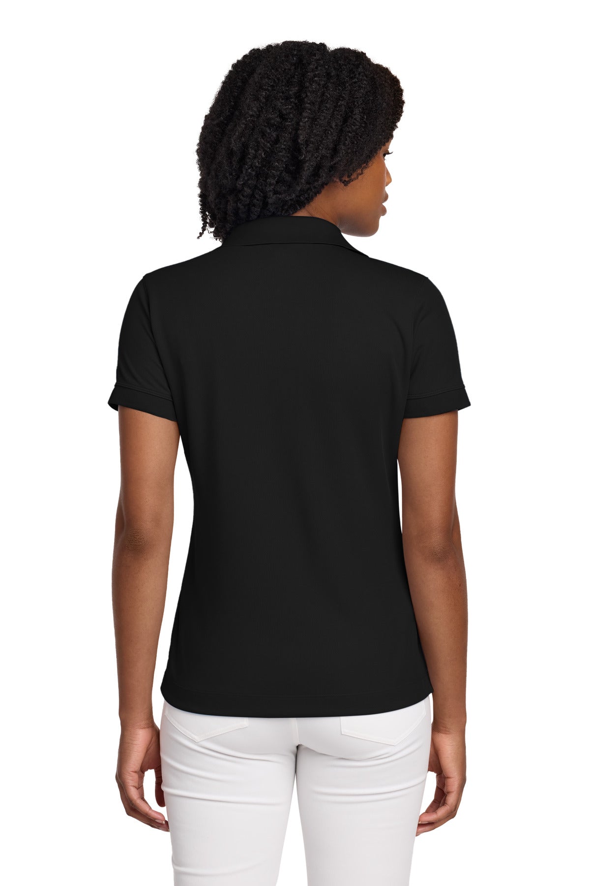 Nike Women's Dri-FIT Classic Polo. - Black
