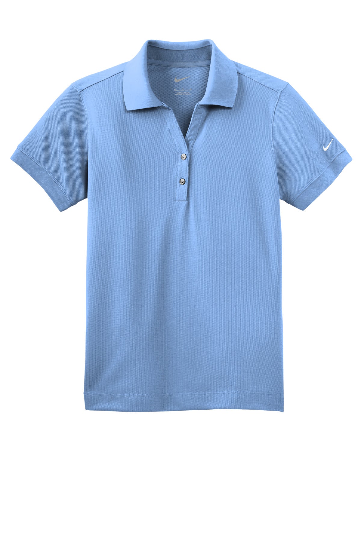 Nike Women's Dri-FIT Classic Polo. - Light Blue