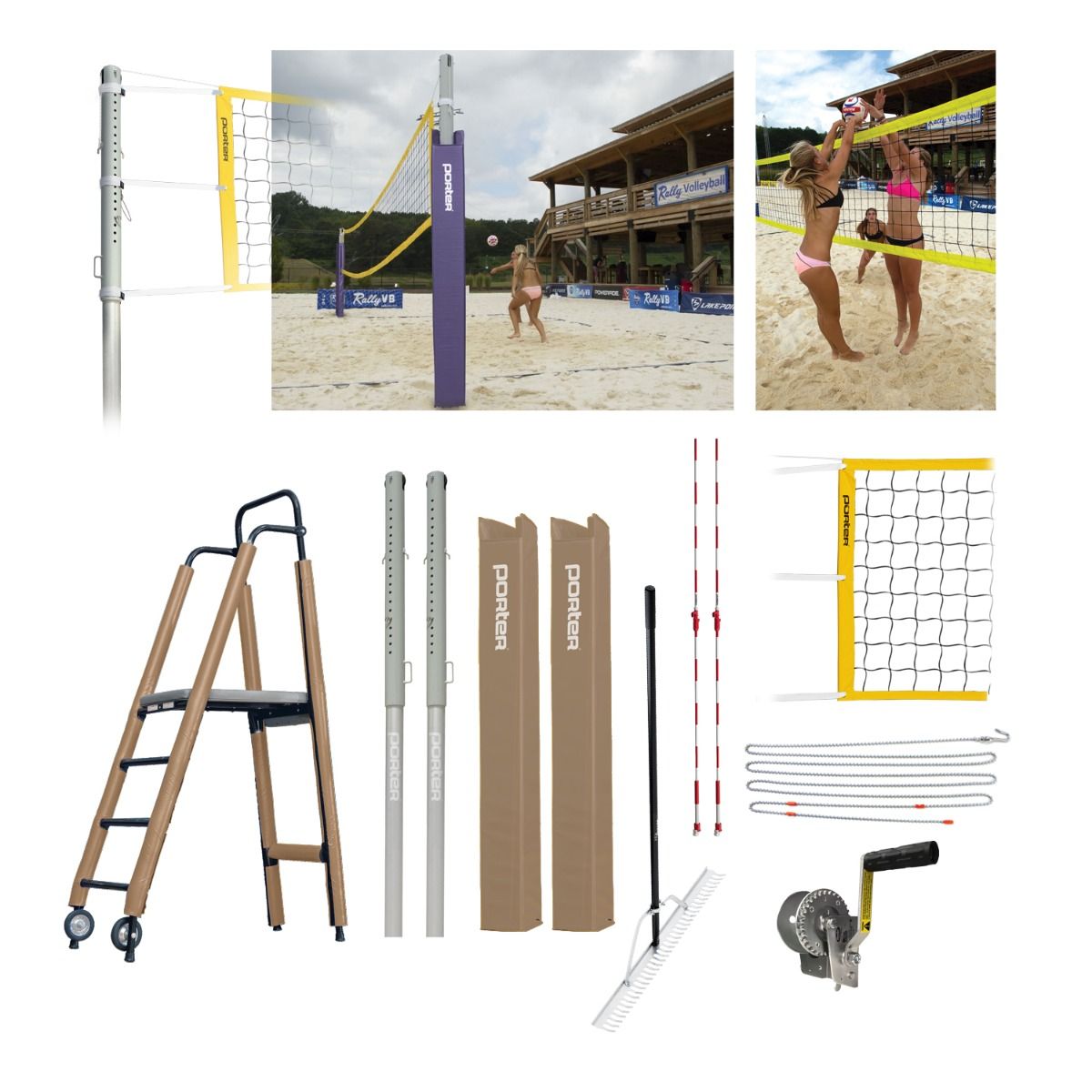 Porter Powr Sand VB Competition Plus Package