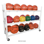Champion Sports 30-Basketball Heavy-Duty Cart