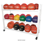 Champion Sports 30-Basketball Heavy-Duty Cart