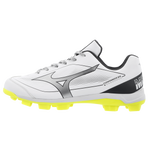 Mizuno CushionRevo Diamond TPU Cleat — Safety Yellow