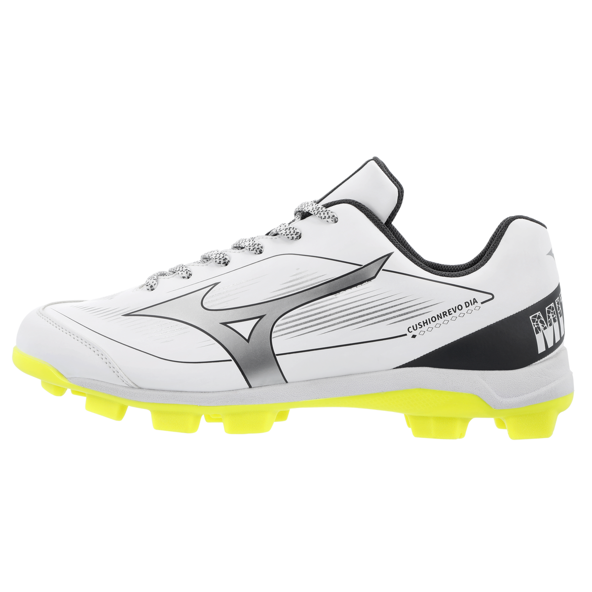 Mizuno CushionRevo Diamond TPU Cleat — Safety Yellow