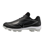 Mizuno CushionRevo Finch TPU Cleat — Black / White