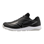 Mizuno CushionRevo Diamond Turf Shoe — Black / White
