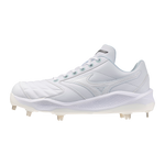 Mizuno Pro Select FP Metal Cleat — White