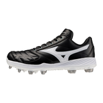 Mizuno Pro Select FP TPU Cleat — Black / White