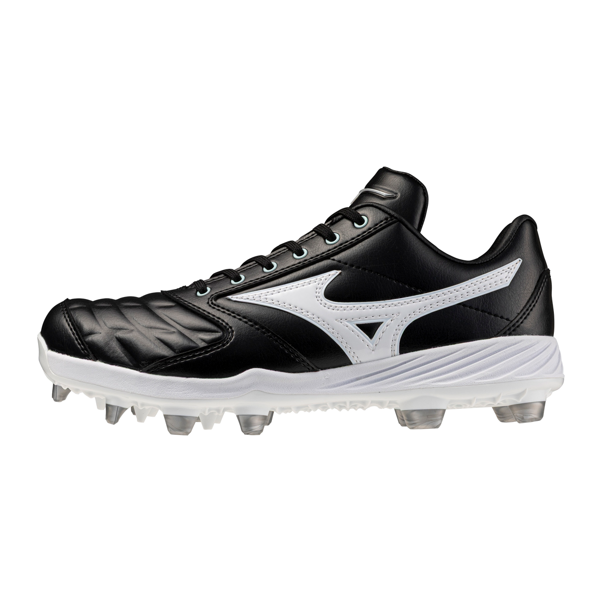 Mizuno Pro Select FP TPU Cleat — Black / White