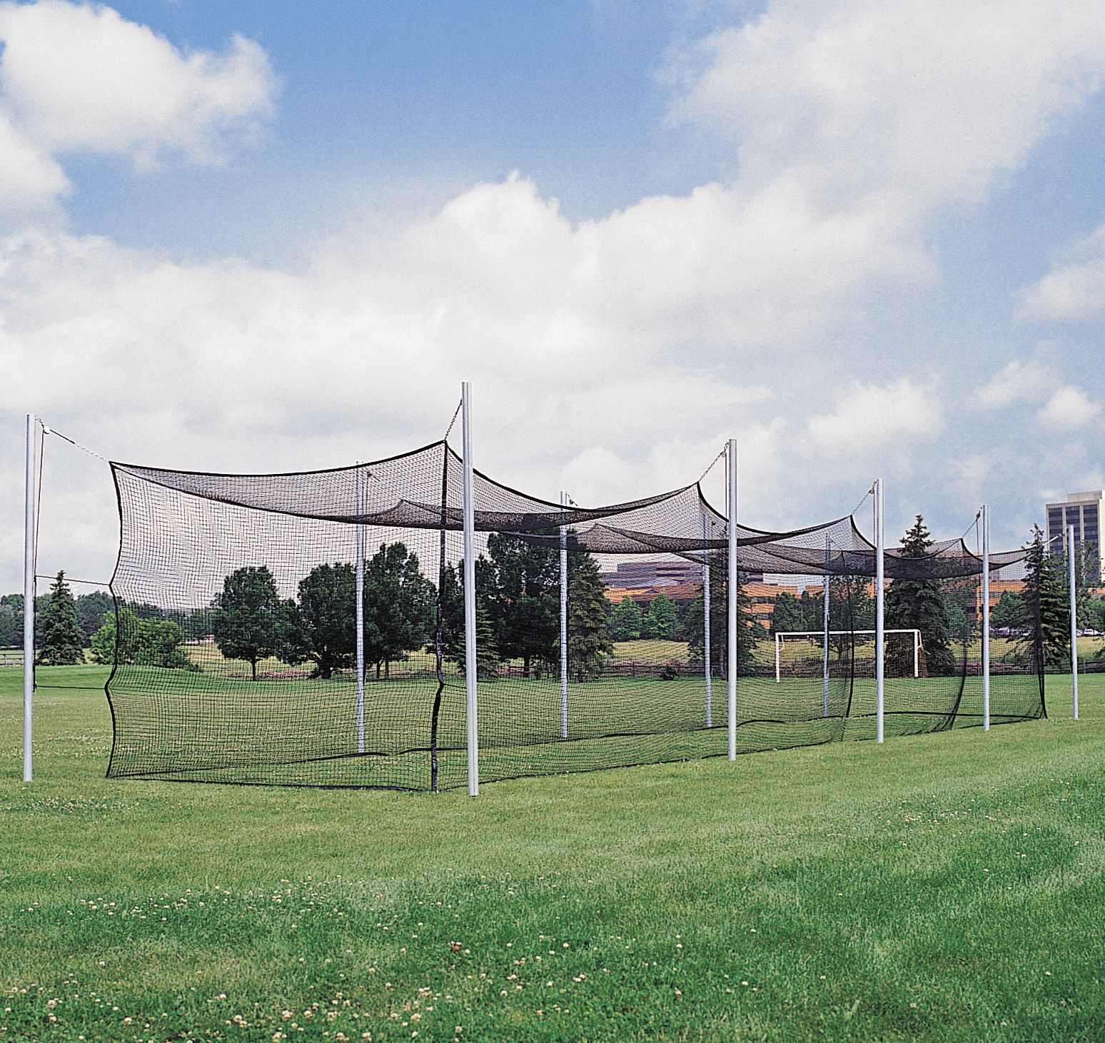 Porter Gill Batting Tunnel W/Net; Single; 55' Long