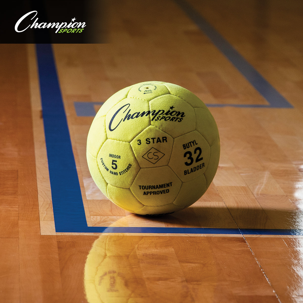 Champion Sports 3 Star Indoor Soccer Ball