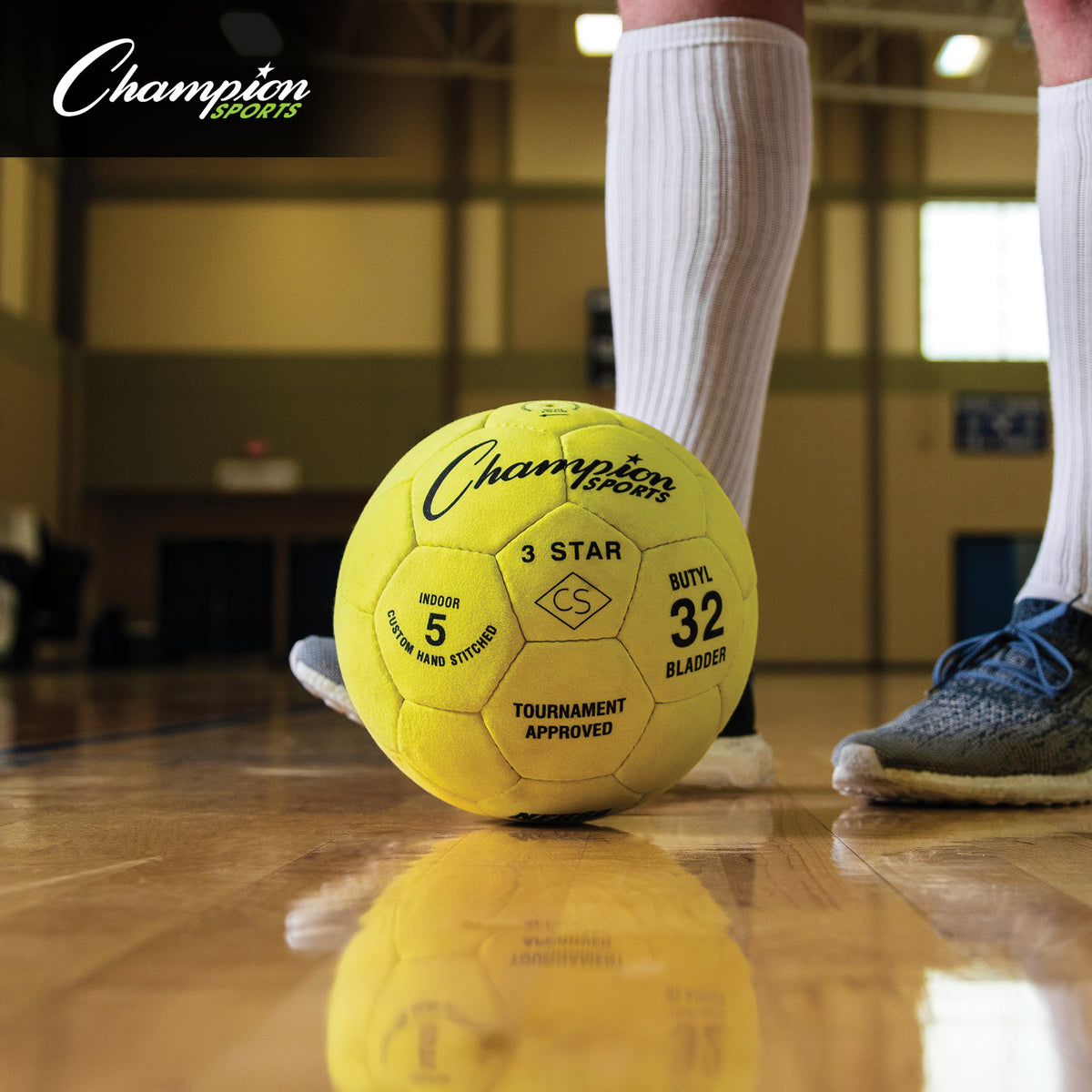 Champion Sports 3 Star Indoor Soccer Ball