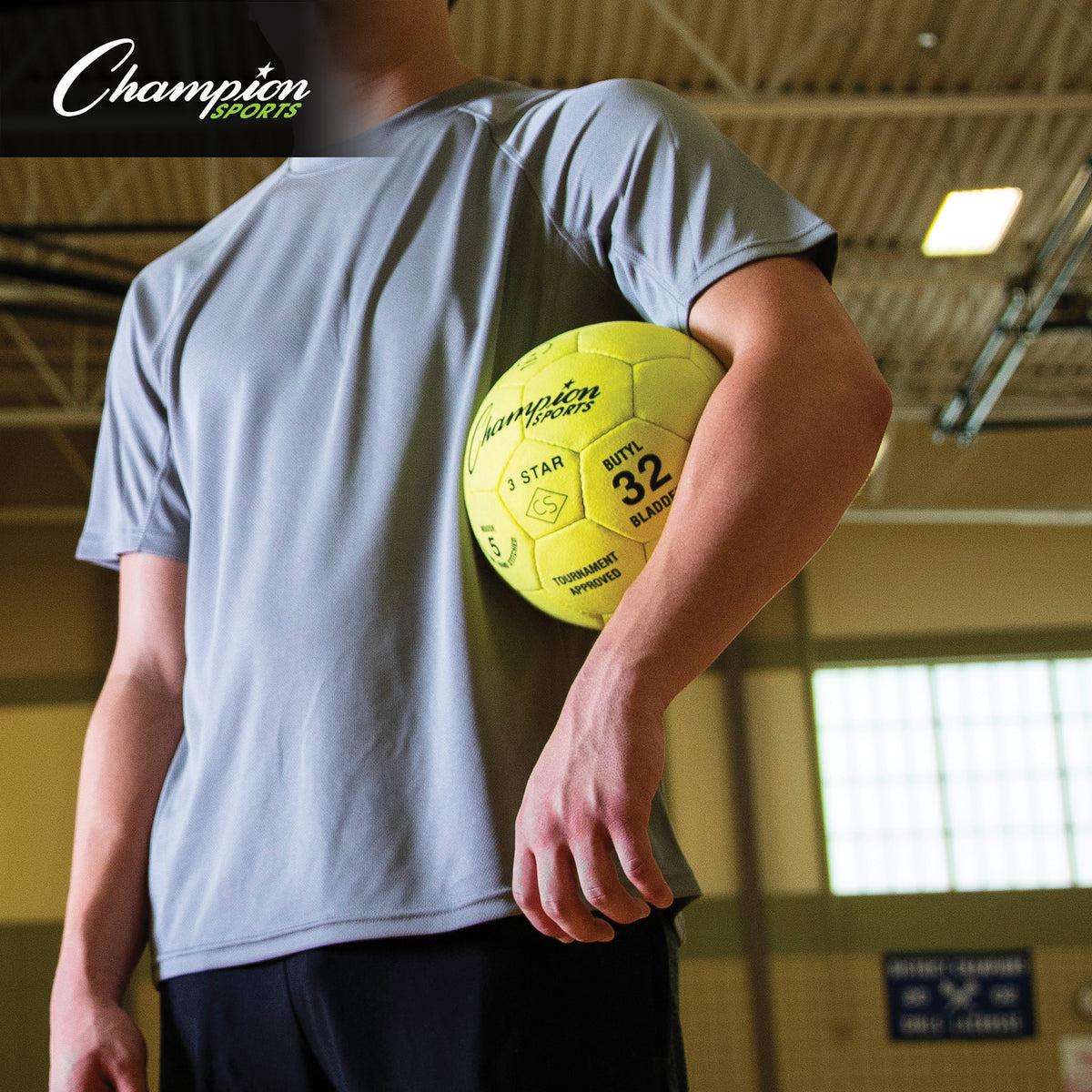Champion Sports 3 Star Indoor Soccer Ball