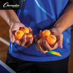 Champion Sports 3-Star Tournament Table Tennis Balls - Pack of 6