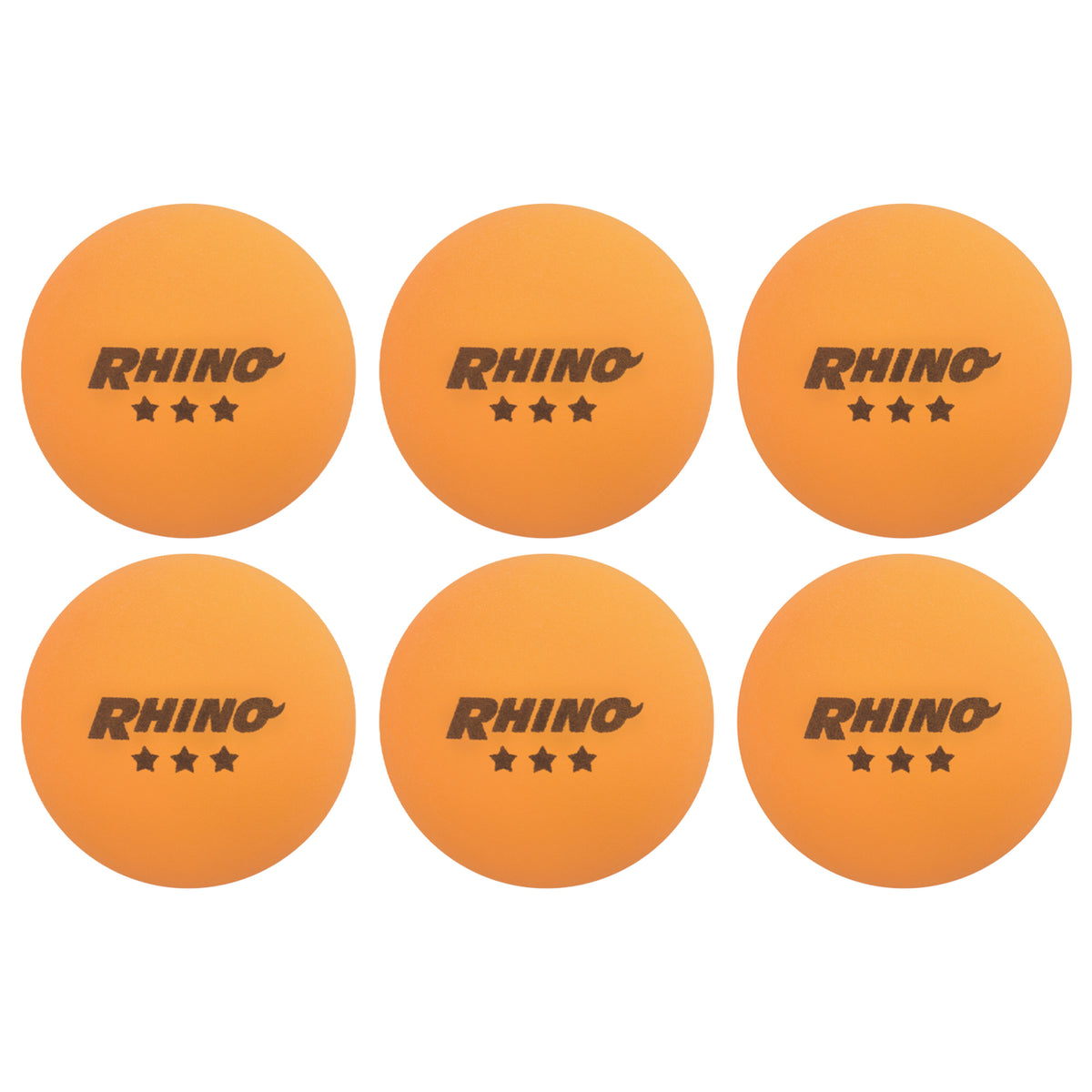 Champion Sports 3-Star Tournament Table Tennis Balls - Pack of 6
