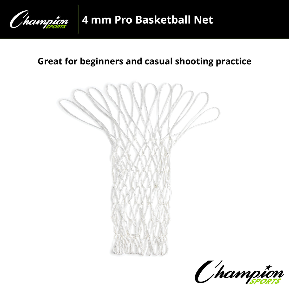Champion Sports 4 mm Basketball Net