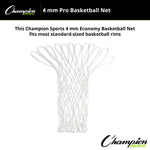 Champion Sports 4 mm Basketball Net