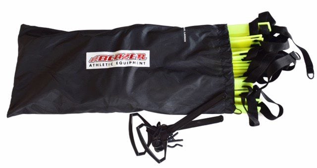 Blazer Dual Agility Ladder with Flat Adjustable Rungs