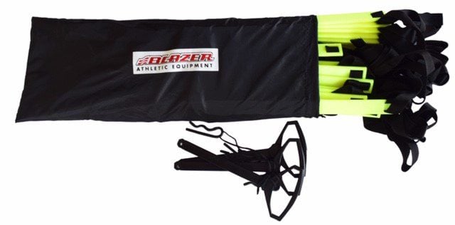 Blazer Dual Agility Ladder with Flat Adjustable Rungs