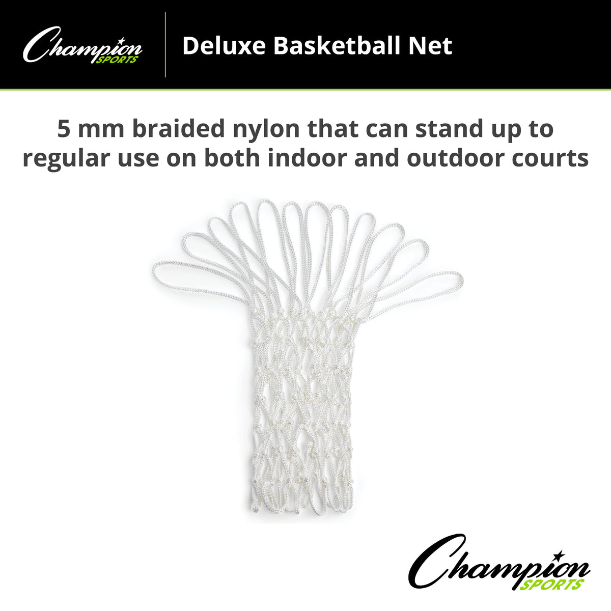 Champion Sports 5 mm Basketball Net