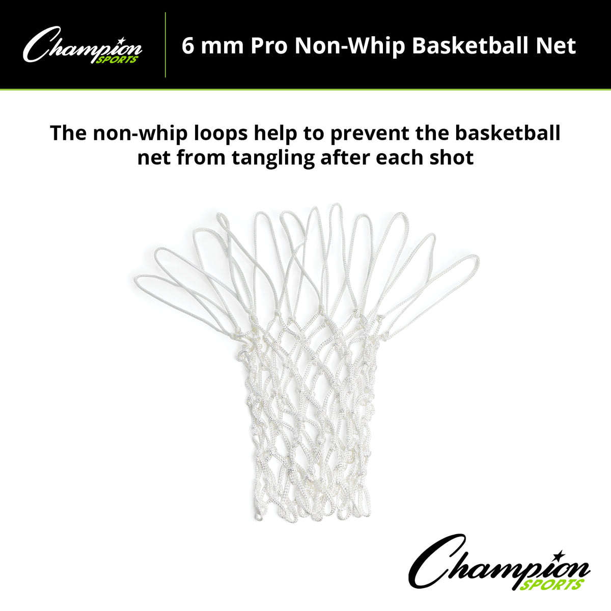 Champion Sports 6 mm Basketball Net