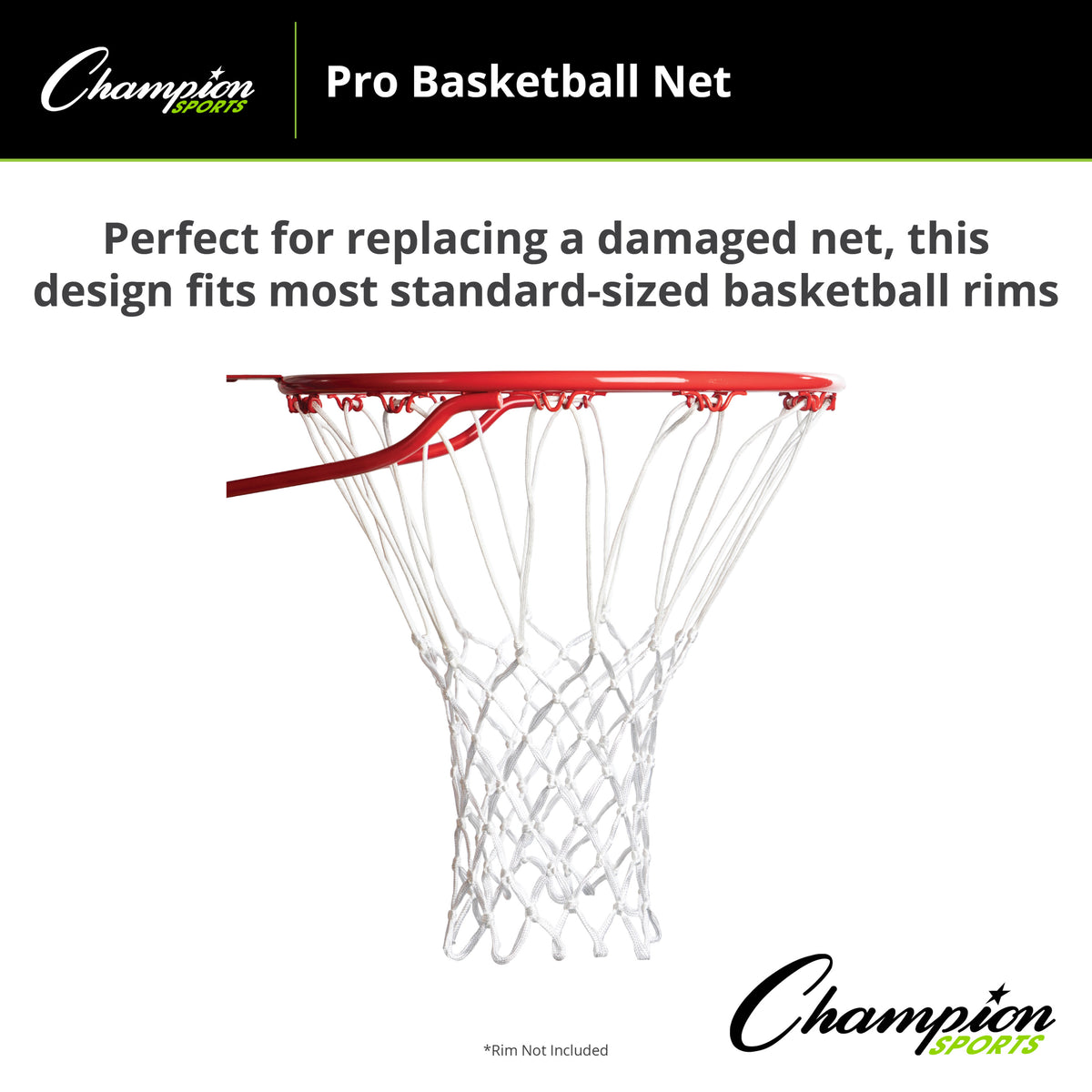 Champion Sports 5 mm Basketball Net
