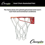 Champion Sports Steel Chain Basketball Net