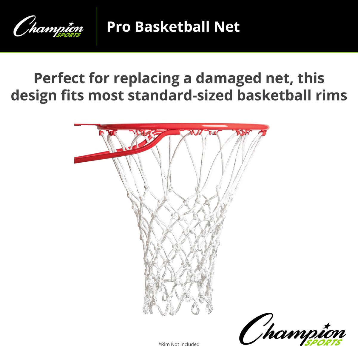 Champion Sports 7 mm Basketball Net