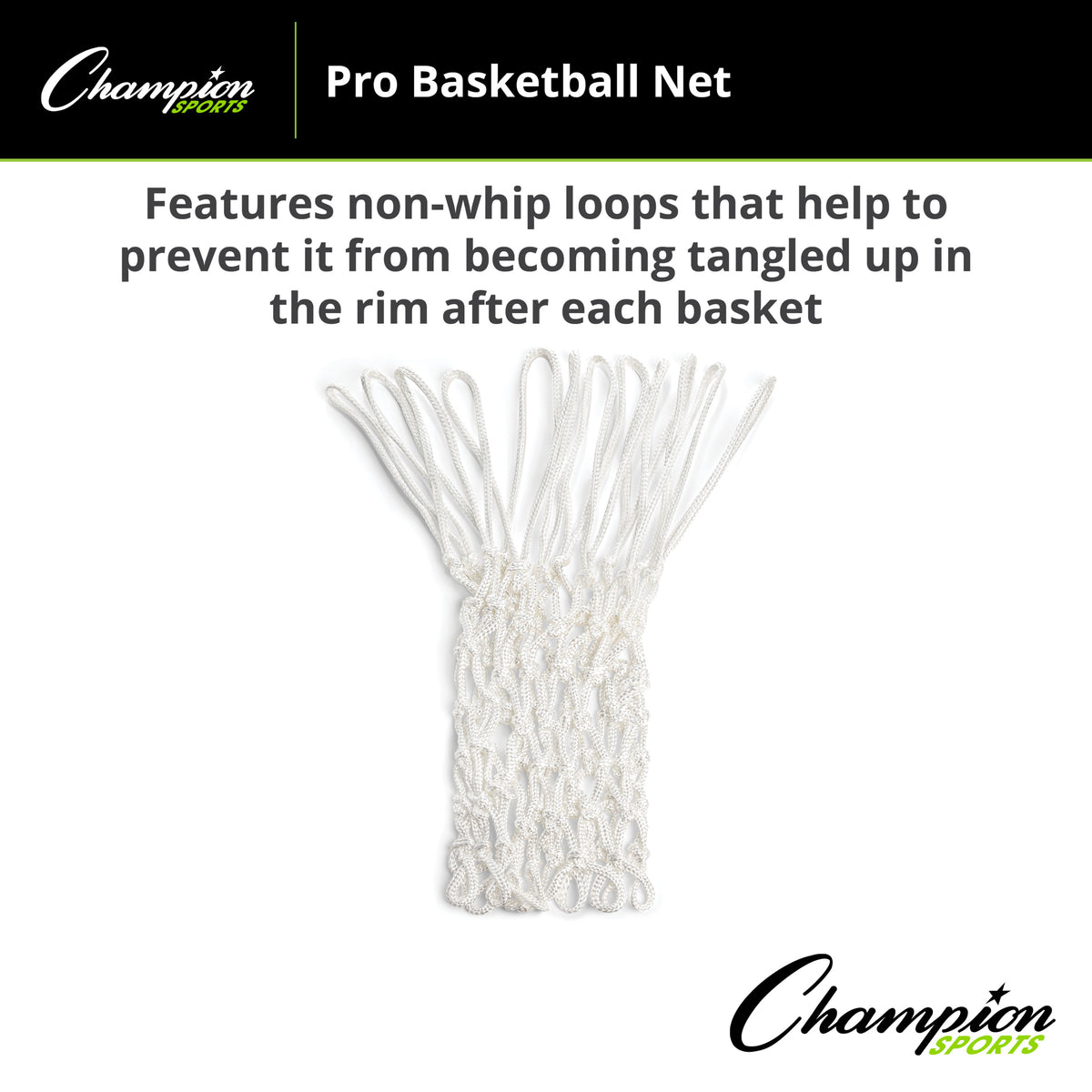 Champion Sports 7 mm Basketball Net