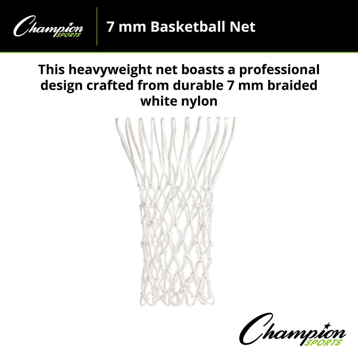 Champion Sports 7 mm Basketball Net