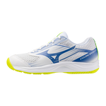 Mizuno Cyclone Speed 5 Junior — White / Lightning Yellow