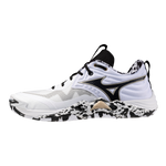 Mizuno Wave Momentum 4 Elite Unisex — White / Gold