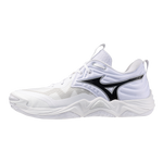 Mizuno Wave Momentum 4 Elite Unisex — White / Black