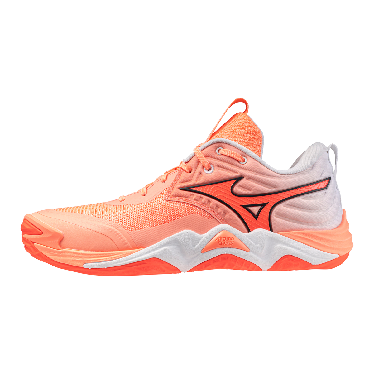 Mizuno Wave Momentum 4 Elite Unisex — Coral / Lava Orange