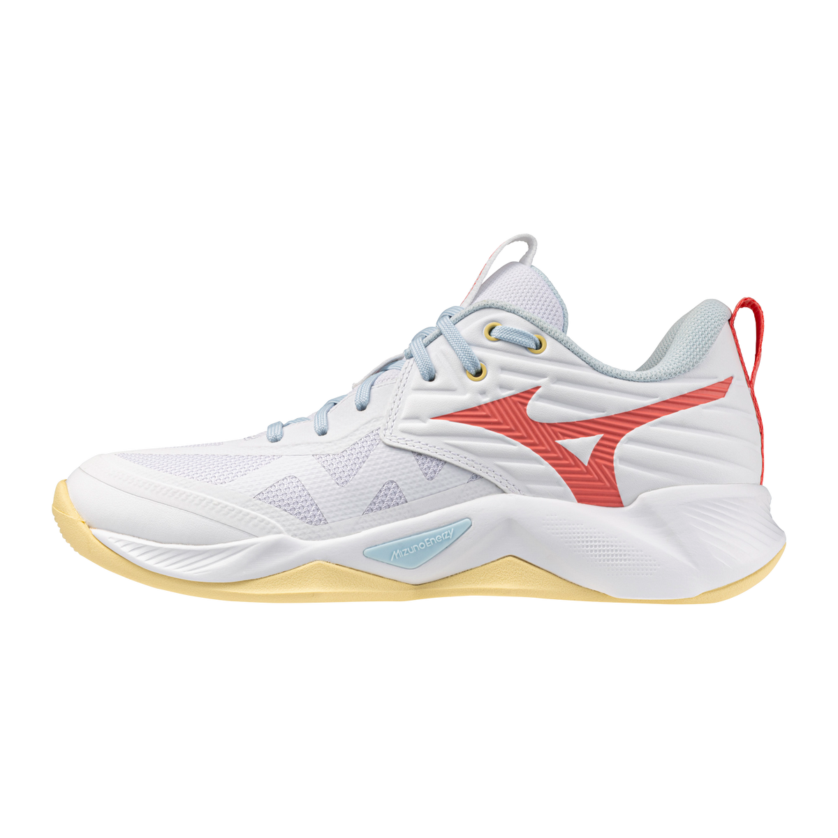 Mizuno Wave Momentum 4 Pro Womens — White / Calypso Coral