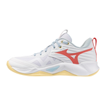 Mizuno Wave Momentum 4 Pro Womens — White / Calypso Coral