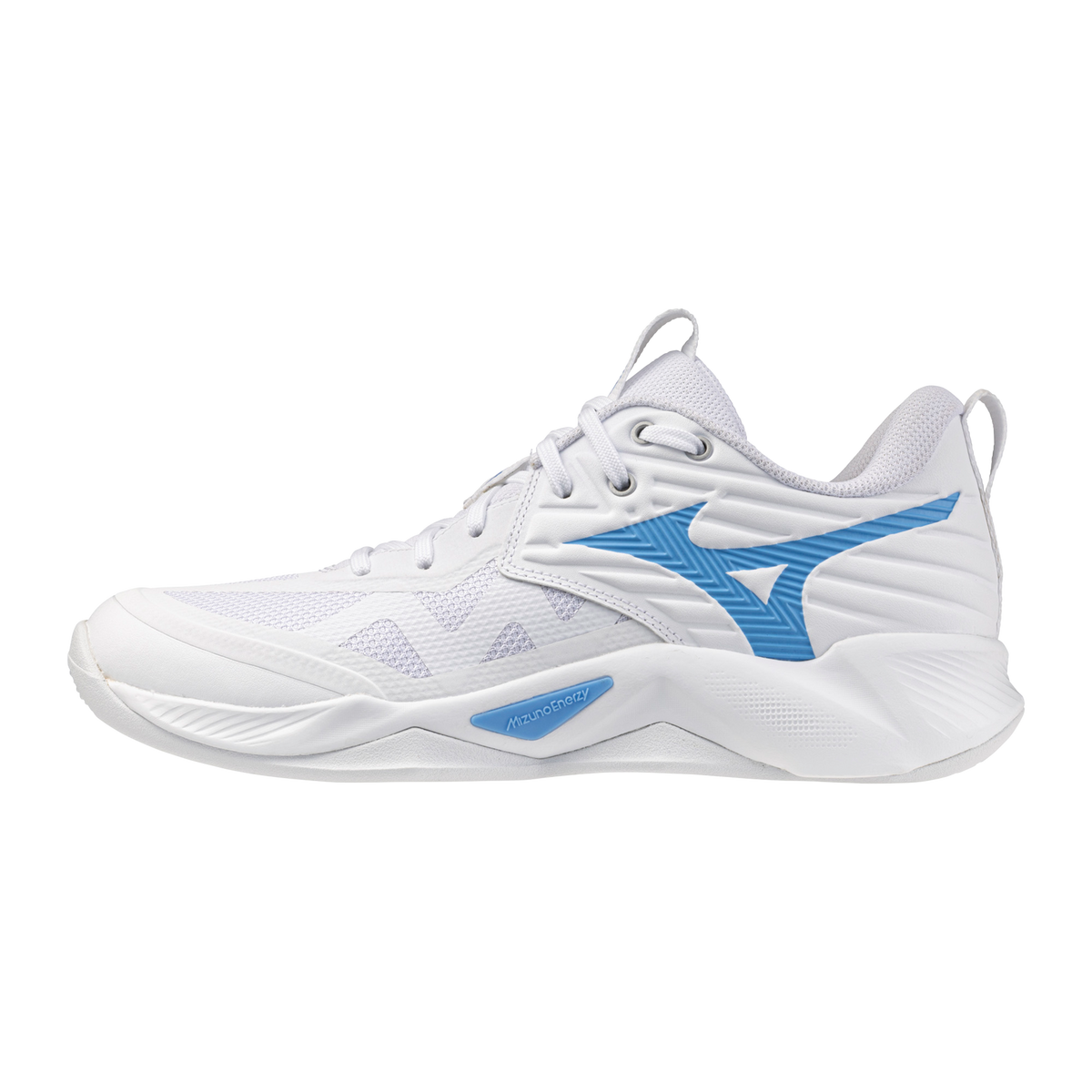 Mizuno Wave Momentum 4 Pro Womens — White / Baby Blue