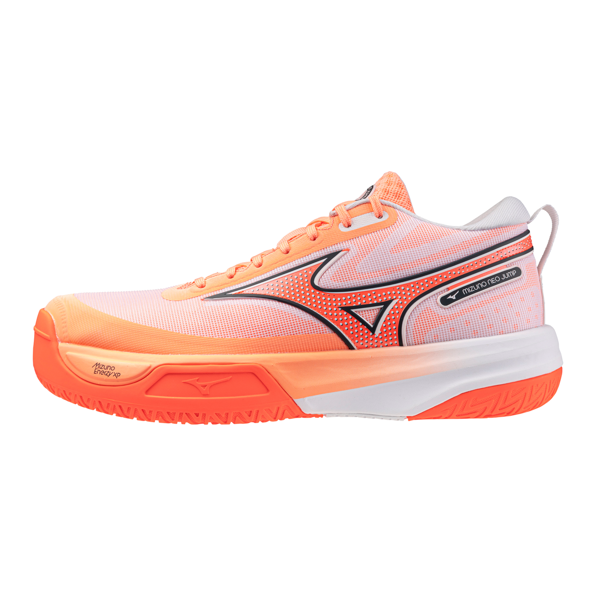 Mizuno Neo Jump — Coral / Lava Orange