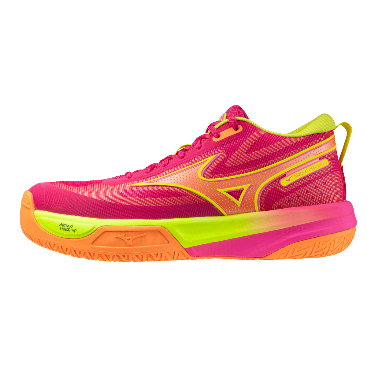 Mizuno Neo Jump — Pink Tetra / Fortune Yellow