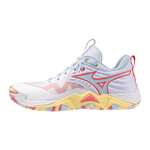 Mizuno Wave Momentum 4 Elite Womens — White / Calypso Coral