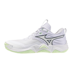 Mizuno Wave Momentum 4 Elite Womens — White / Ambrosia